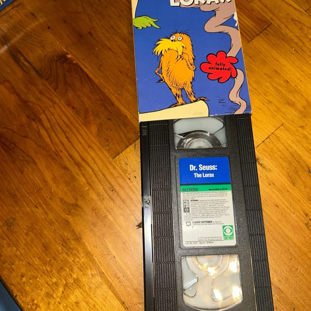 Dr.‎ Seuss The Lorax VHS